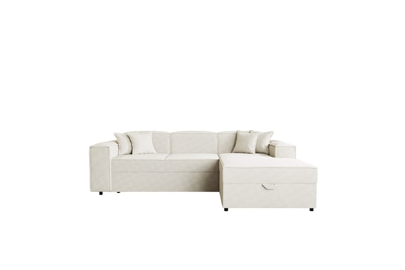 Bizantine Bäddsoffa m. Divan 3-sits - Vit - Möbler - Vardagsrum - Bäddsoffor