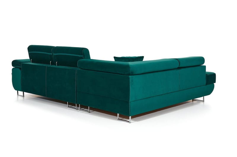 Bobis Bäddsoffa med Schäslong Vänster - Grön - Möbler - Vardagsrum - Bäddsoffor