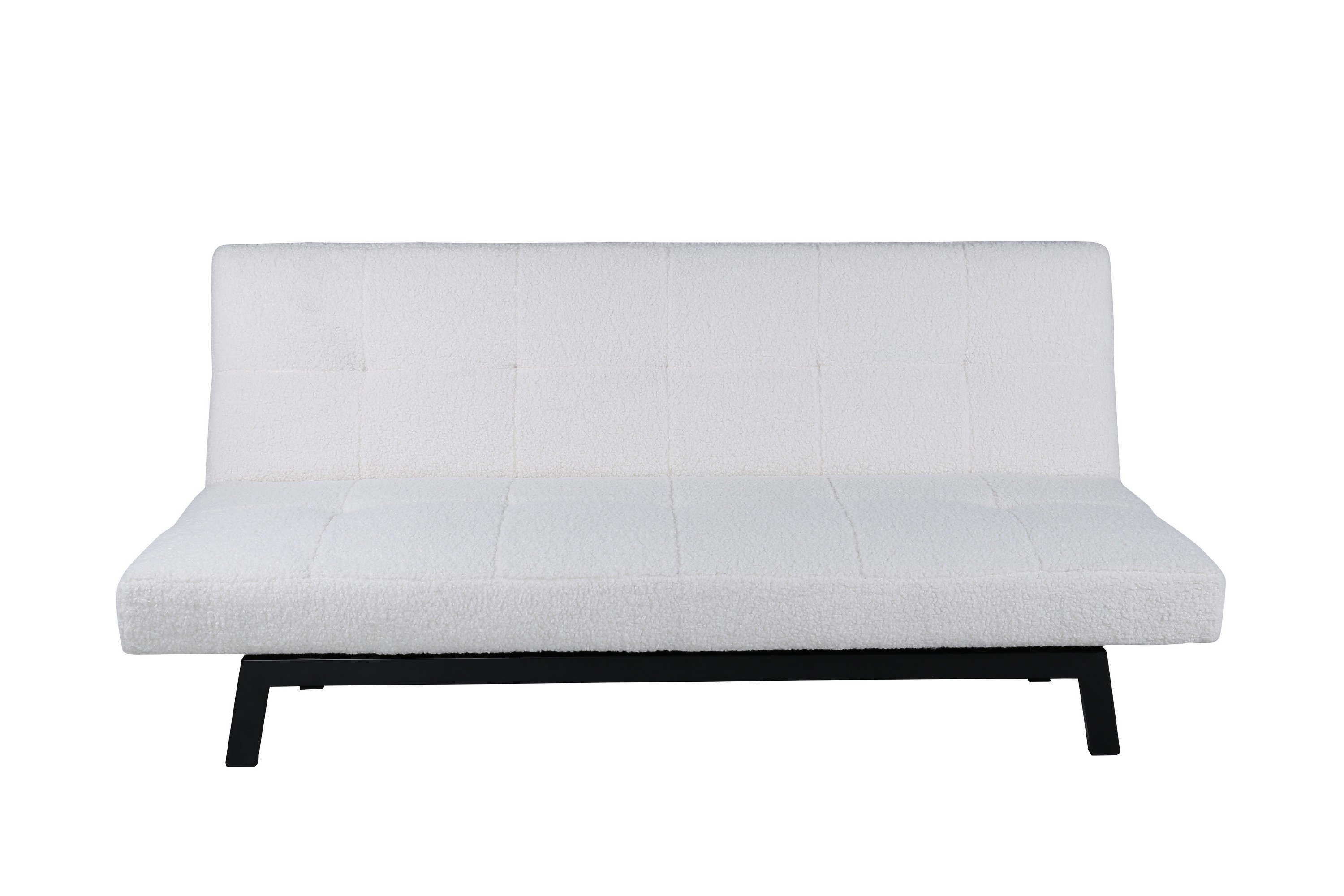 bodil bäddsoffa - vit/svart