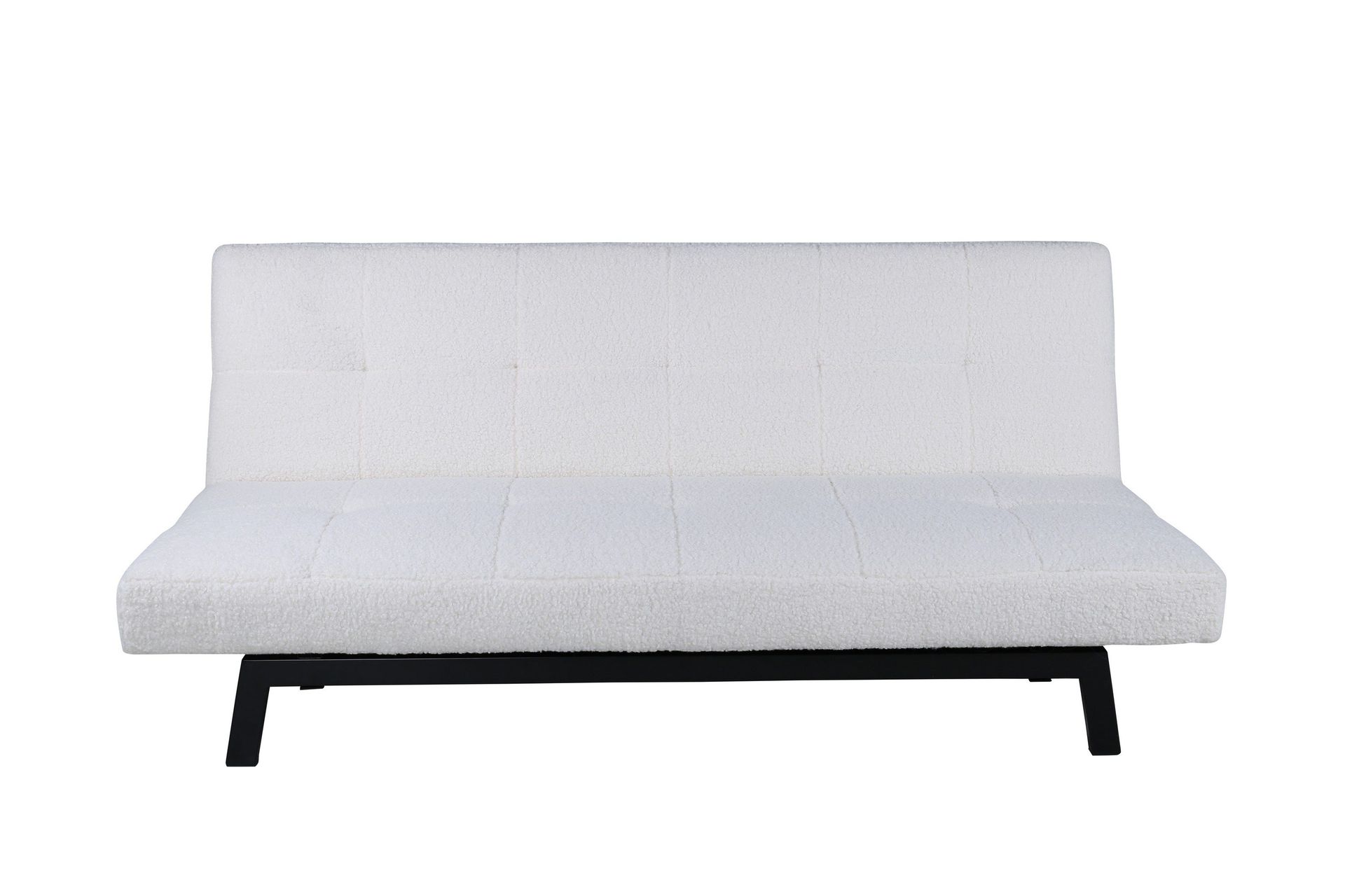 bodil bäddsoffa - vit/svart