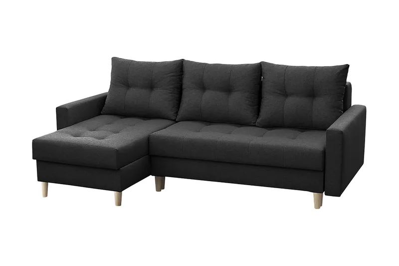 Bodo Divanbäddsoffa 222x140x90 cm - Blå - Möbler - Vardagsrum - Bäddsoffor