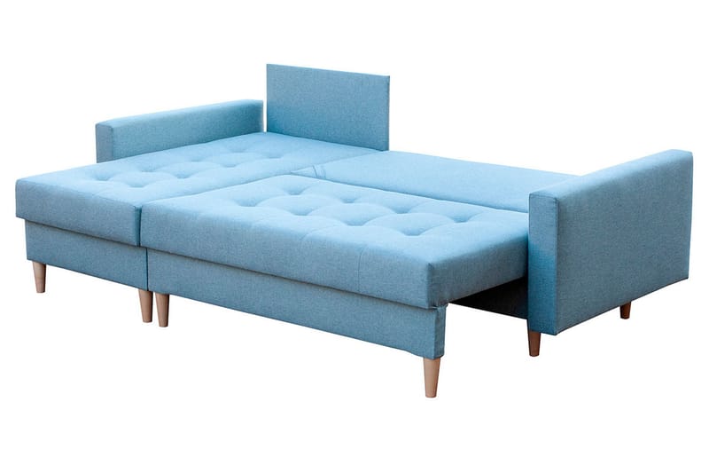 BODO Divanbäddsoffa 222x140x90 cm - Brun - Möbler - Vardagsrum - Bäddsoffor