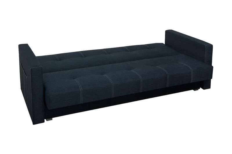 BONA Bäddsoffa 214x89x88 cm - Svart - Möbler - Vardagsrum - Bäddsoffor