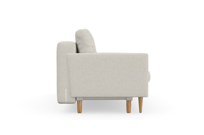 BONFIRE Bäddsoffa med Förvaring 3-sits Beige/Grå - Bäddsoffor - 3-sits bäddsoffa