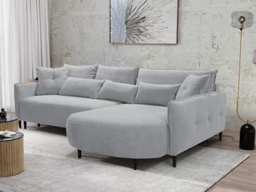 Bornalle 3-sits Bäddsoffa med divan - grå - Möbler - Vardagsrum - Bäddsoffor