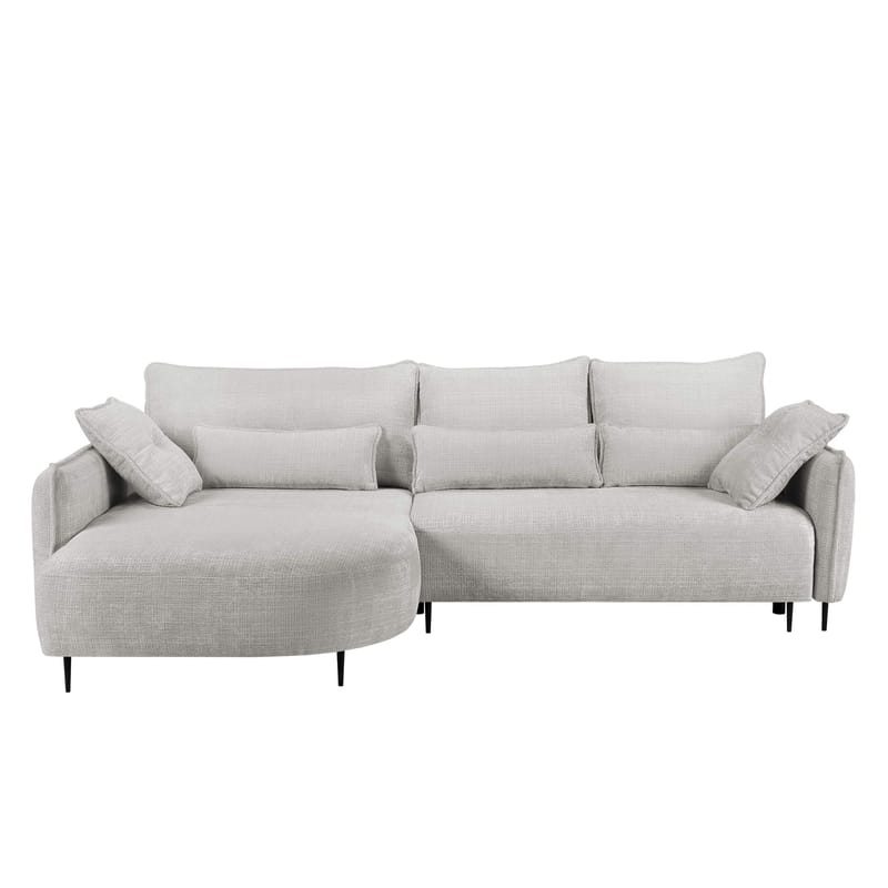 Bornalle 3-sits Bäddsoffa med divan, Marbella 02 (ljusgrå)