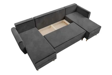 Bornalle Bäddsoffa - Blå - Möbler - Vardagsrum - Bäddsoffor - U bäddsoffa