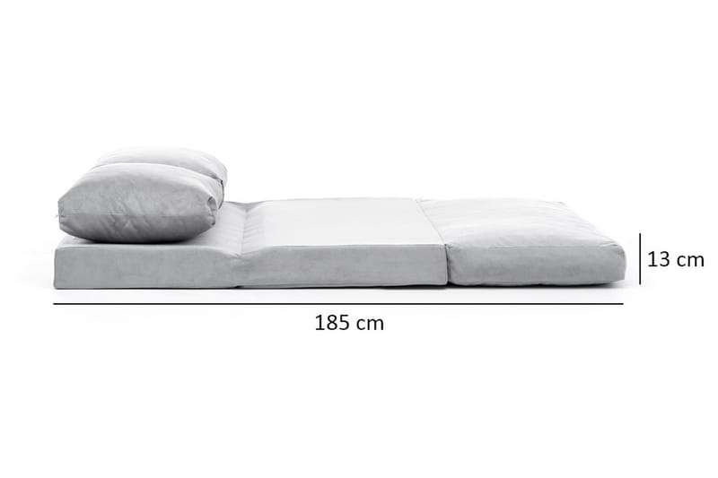 Bothwell Bäddsoffa 2-sits 120x185 Grå - Möbler - Vardagsrum - Bäddsoffor