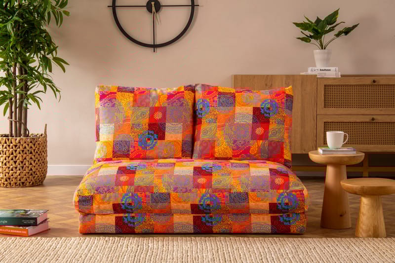 Bothwell Bäddsoffa 2-sits 185x120 cm Flerfärgad - Möbler - Vardagsrum - Bäddsoffor