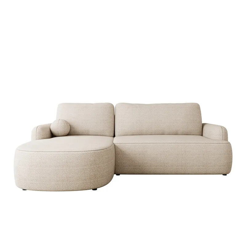 Branrel 3-sits Soffa med divan, beige