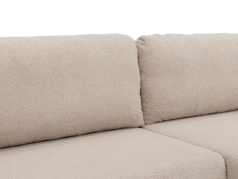 Branrel 3-sits Soffa med divan - beige - Möbler - Vardagsrum - Bäddsoffor - Hörnbäddsoffa