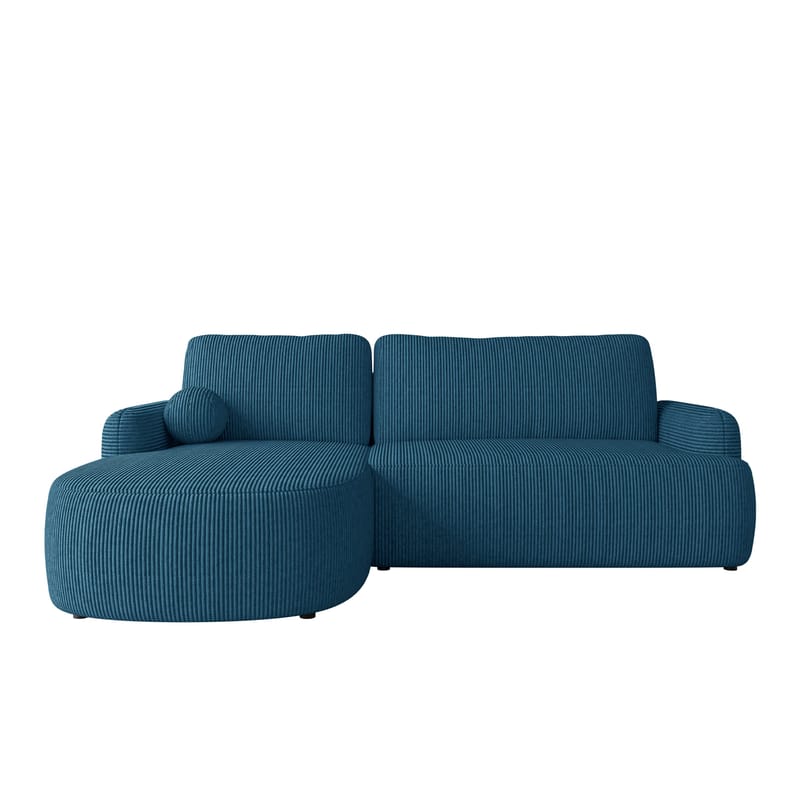 Branrel 3-sits Soffa med divan, blå