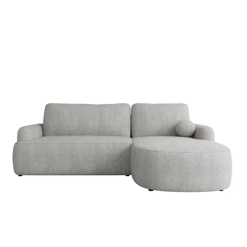 Branrel 3-sits Soffa med divan, grå