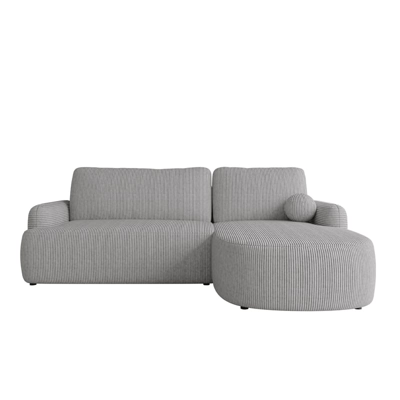 Branrel 3-sits Soffa med divan, grå