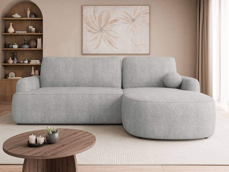 Branrel 3-sits Soffa med divan - grå - Möbler - Vardagsrum - Bäddsoffor