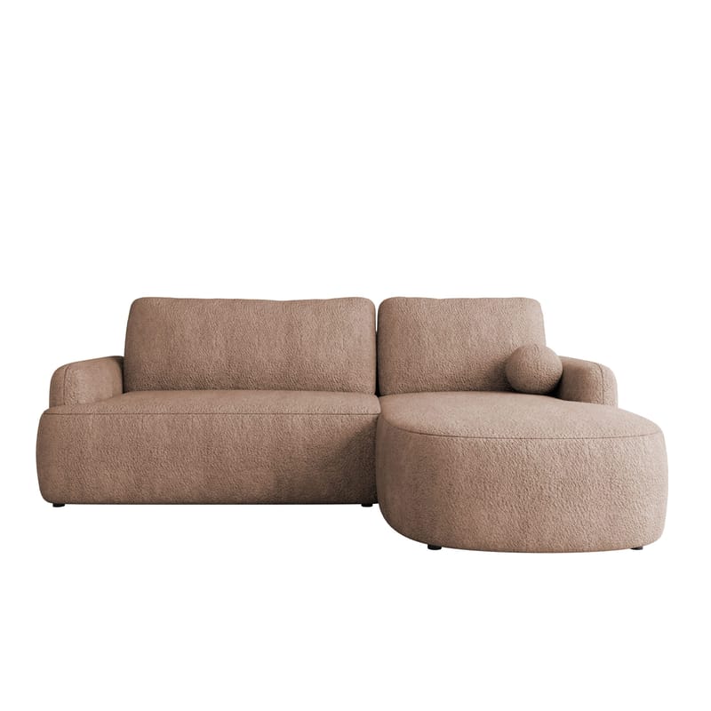 Branrel 3-sits Soffa med divan, rosa