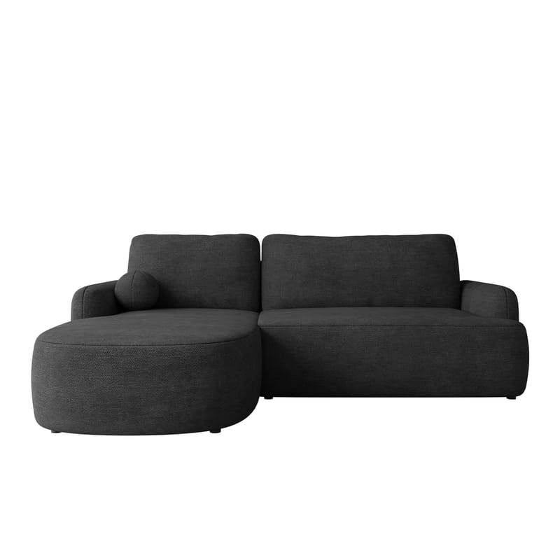 Branrel 3-sits Soffa med divan - Svart - Möbler - Vardagsrum - Bäddsoffor - Hörnbäddsoffa