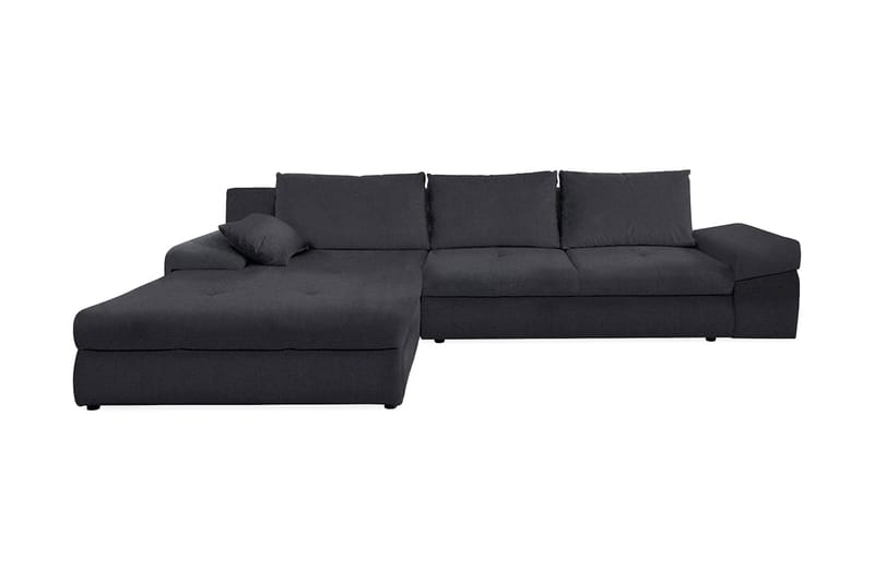 BRASEL Divanbäddsoffa 313x215x82 cm - Grå - Möbler - Vardagsrum - Bäddsoffor