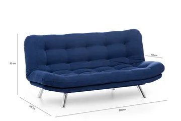 Breana Bäddsoffa 3-sits - Marinblå - Möbler - Vardagsrum - Bäddsoffor