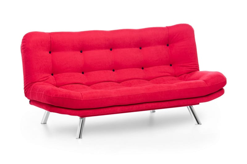 Breana Bäddsoffa 3-sits - Röd - Möbler - Vardagsrum - Bäddsoffor