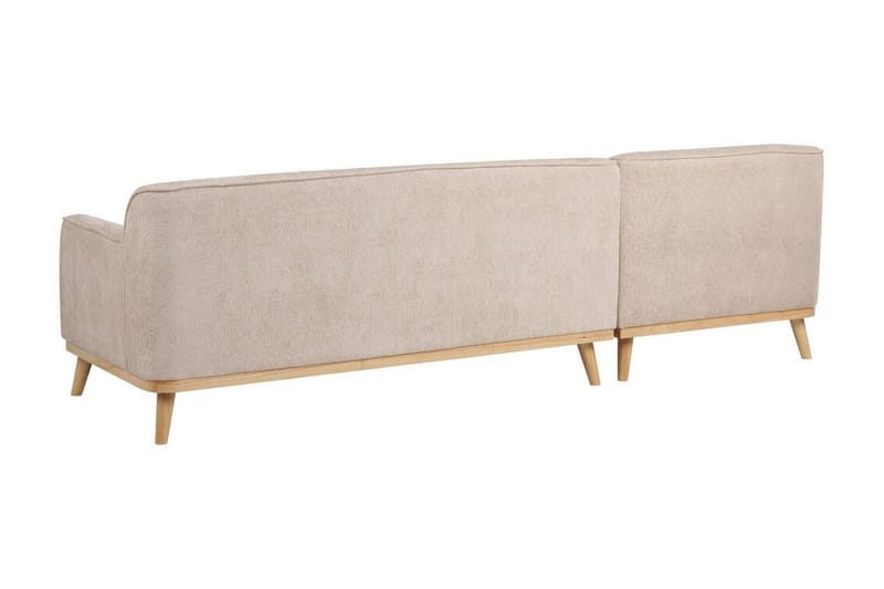 Bree Hörnsoffa 3-sits - Beige/Ljust trä - Möbler - Vardagsrum - Bäddsoffor - Bäddsoffa divan
