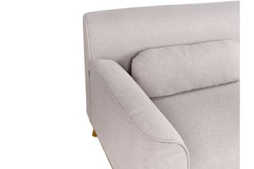 Bree Hörnsoffa 3-sits - Grå/Ljust trä - Möbler - Vardagsrum - Bäddsoffor - Bäddsoffa divan