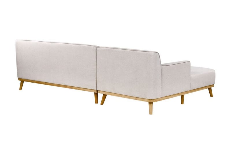 Bree Hörnsoffa 3-sits - Grå/Ljust trä - Möbler - Vardagsrum - Bäddsoffor - Bäddsoffa divan