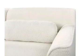 Bree Hörnsoffa 3-sits - Vit/Ljust trä - Möbler - Vardagsrum - Bäddsoffor - Bäddsoffa divan