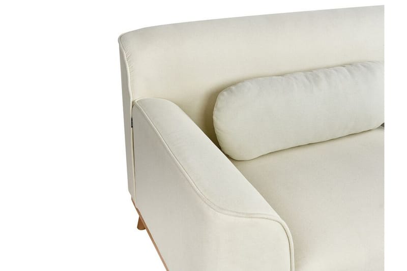 Bree Hörnsoffa 3-sits - Vit/Ljust trä - Möbler - Vardagsrum - Bäddsoffor - Bäddsoffa divan