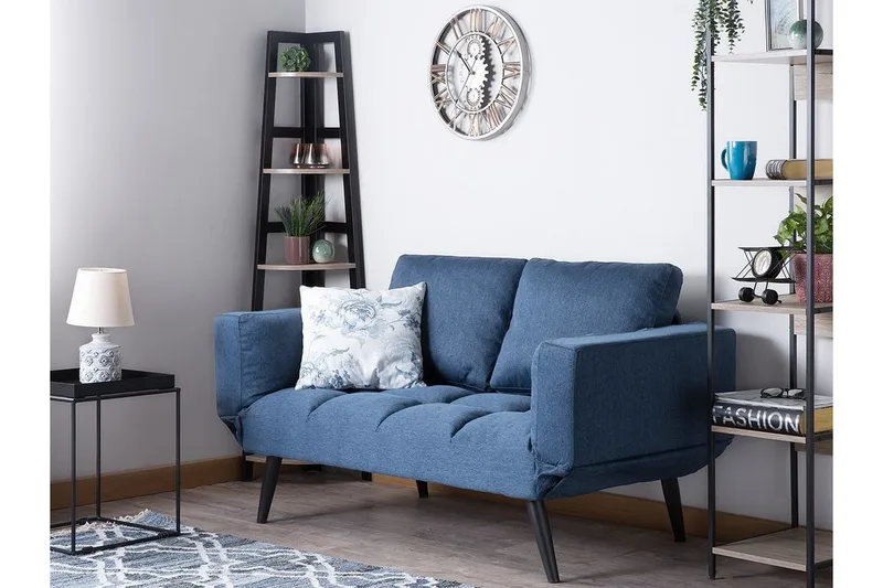 Brekke Bäddsoffa 150 cm - Blå - Möbler - Vardagsrum - Bäddsoffor