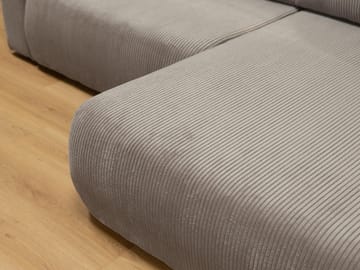 Brenor 3-sits Bäddsoffa med divan Vänstervänd - svart - Möbler - Vardagsrum - Bäddsoffor - Hörnbäddsoffa