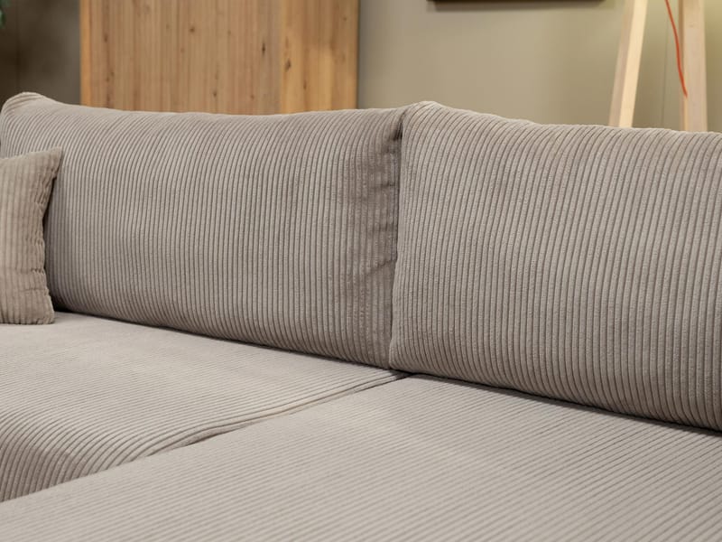 Brenor 3-sits Bäddsoffa med divan Vänstervänd - svart - Möbler - Vardagsrum - Bäddsoffor - Hörnbäddsoffa