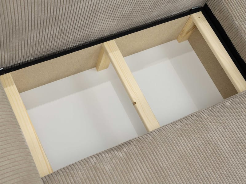 Brenor Bäddsoffa med Divan 3-sits - Brun - Möbler - Vardagsrum - Bäddsoffor