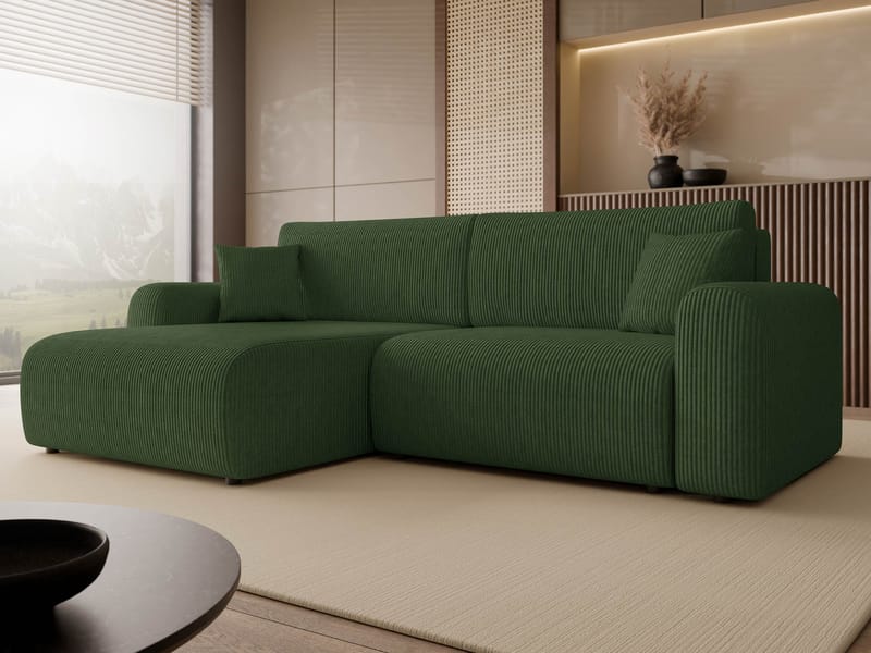 Brenor Bäddsoffa med Divan 3-sits - Brun - Möbler - Vardagsrum - Bäddsoffor