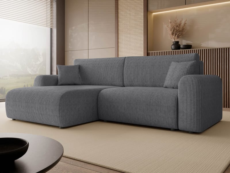Brenor Bäddsoffa med Divan 3-sits - Brun - Möbler - Vardagsrum - Bäddsoffor
