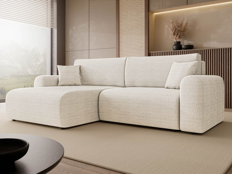 Brenor Bäddsoffa med Divan 3-sits - Brun - Möbler - Vardagsrum - Bäddsoffor