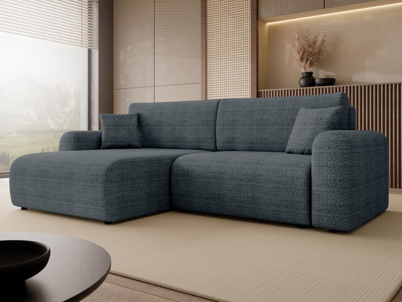 Brenor Bäddsoffa med Divan 3-sits - Brun - Möbler - Vardagsrum - Bäddsoffor