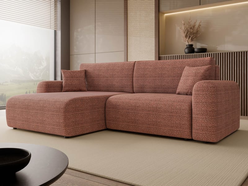 Brenor Bäddsoffa med Divan 3-sits - Brun - Möbler - Vardagsrum - Bäddsoffor