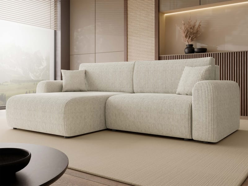 Brenor Bäddsoffa med Divan 3-sits - Brun - Möbler - Vardagsrum - Bäddsoffor