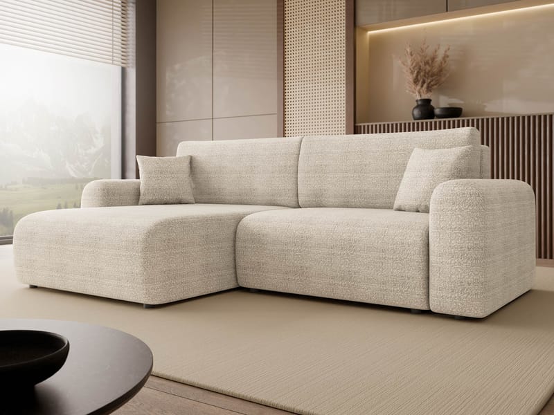 Brenor Bäddsoffa med Divan 3-sits - Brun - Möbler - Vardagsrum - Bäddsoffor