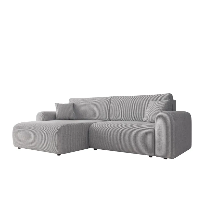 Brenor Bäddsoffa med Divan 3-sits - Grå - Möbler - Vardagsrum - Bäddsoffor