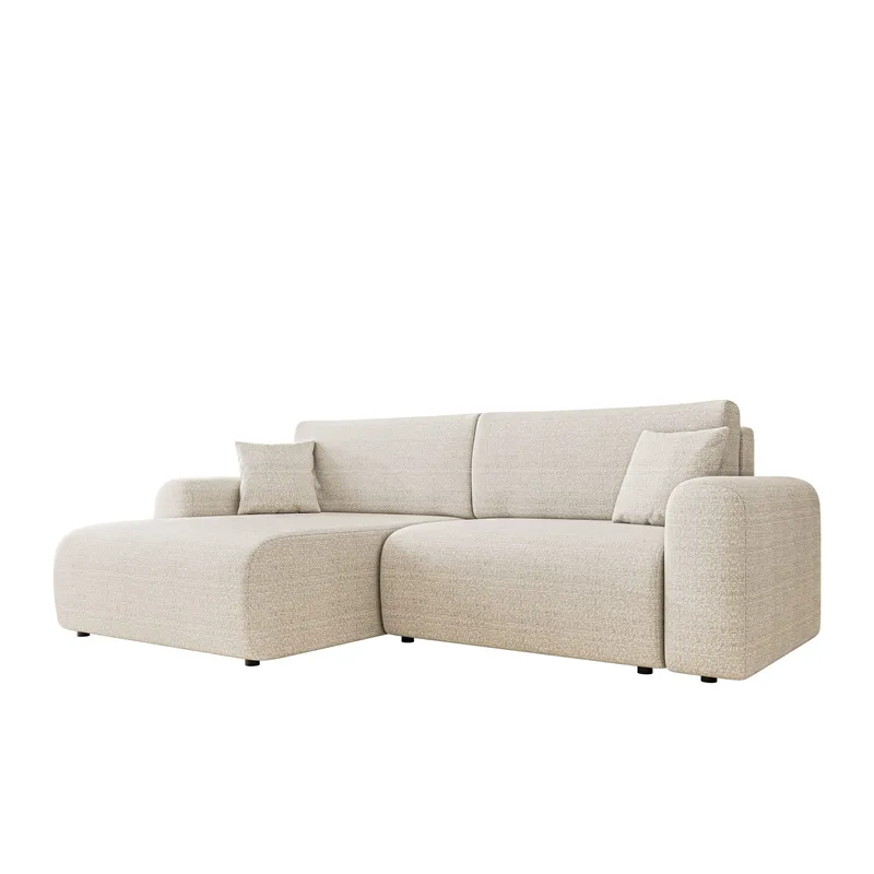 Brenor Bäddsoffa med Divan 3-sits - Ljusbeige - Möbler - Vardagsrum - Bäddsoffor