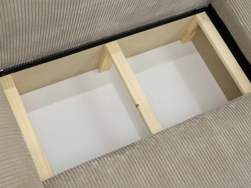 Brenor Bäddsoffa med Divan 3-sits - Ljusgrå - Möbler - Vardagsrum - Bäddsoffor