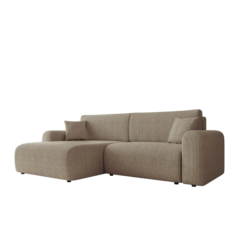 Brenor Bäddsoffa med Divan 3-sits - Mörkbeige - Möbler - Vardagsrum - Bäddsoffor