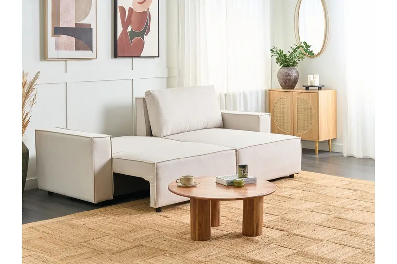 Brian Hörnbäddsoffa 3-sits - Beige - Möbler - Vardagsrum - Bäddsoffor - Hörnbäddsoffa