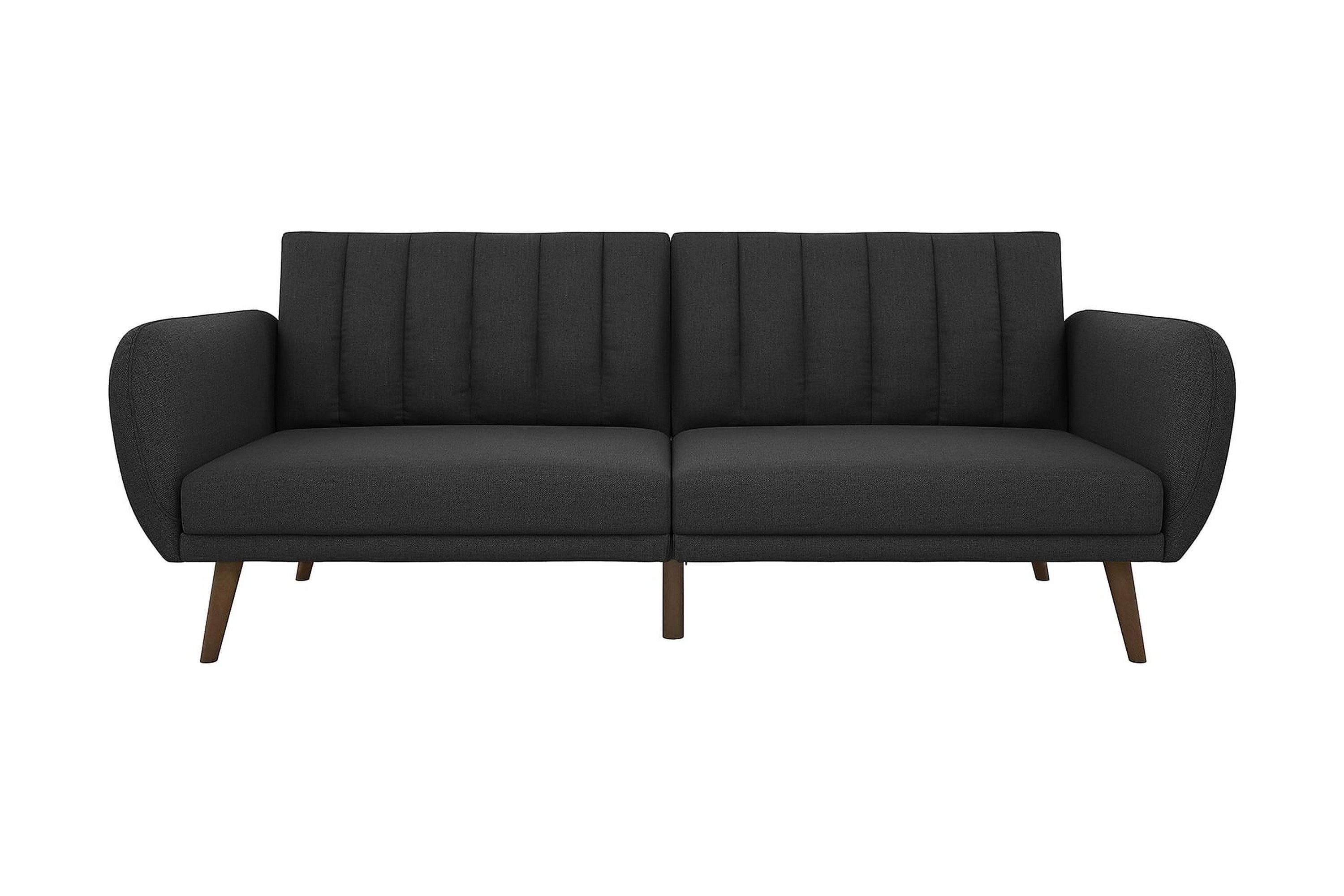 brittany bäddsoffa mörkgrå - novogratz