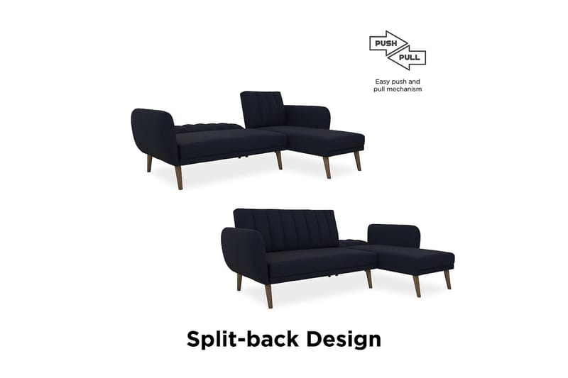 Brittany Divanbäddsoffa Marinblå - Novogratz - Möbler - Vardagsrum - Bäddsoffor