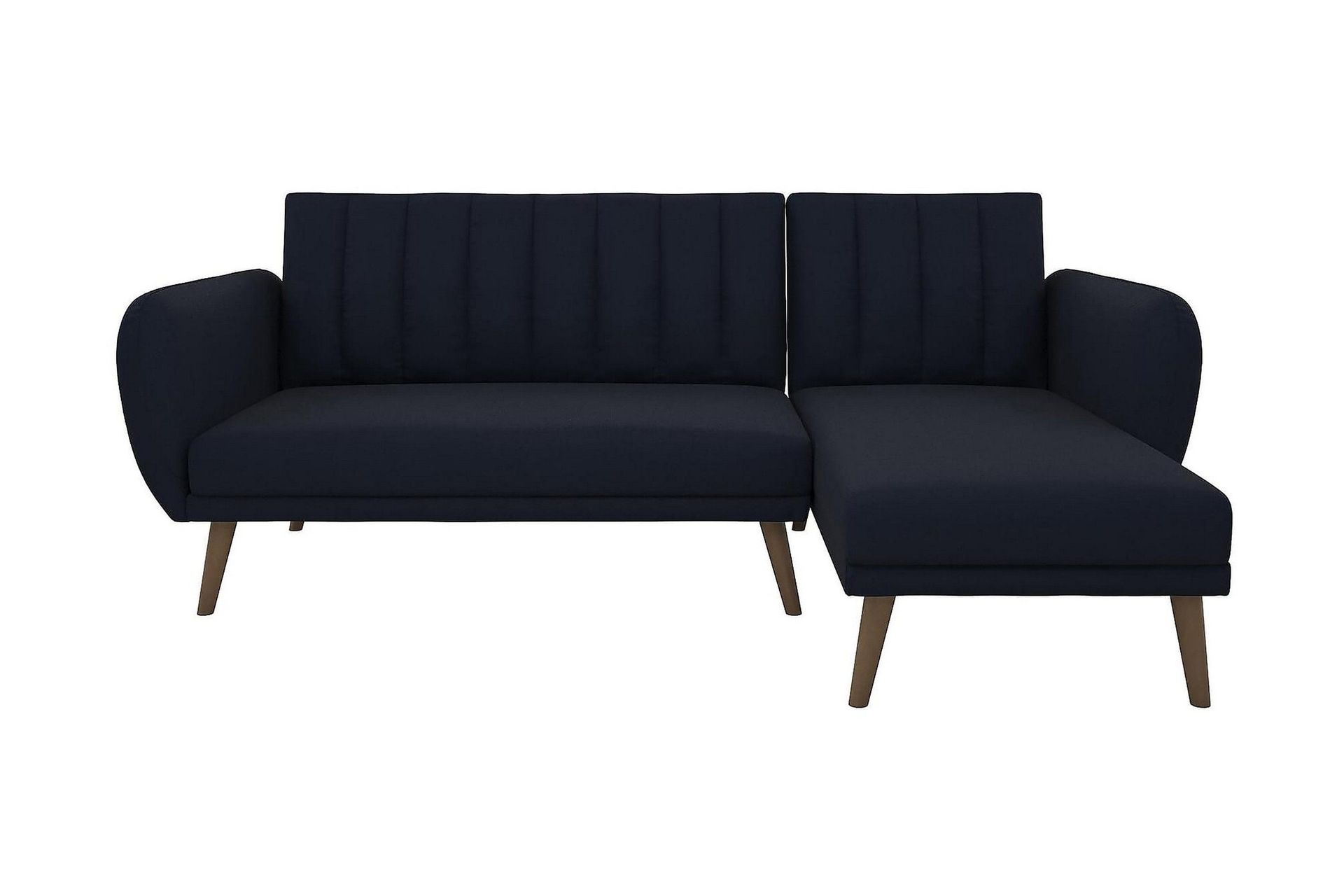 brittany divanbäddsoffa marinblå - novogratz