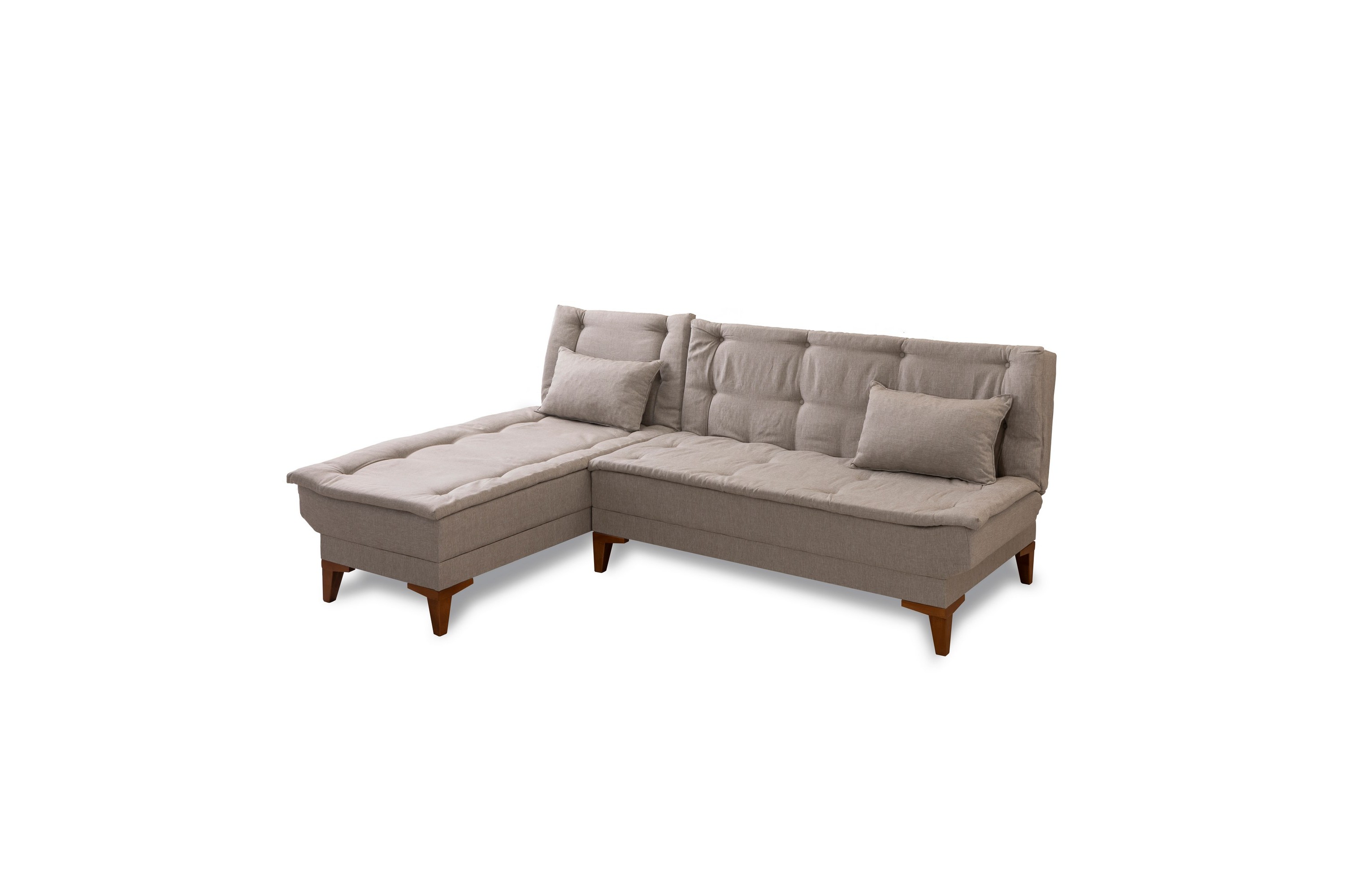 bunnythorpe bäddsoffa m. divan 4-sits beige -