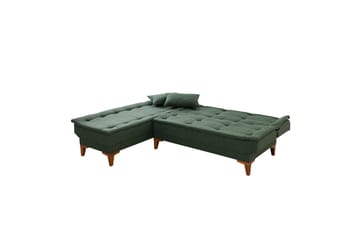 Bunnythorpe Bäddsoffa m. Divan 4-sits Grön - Möbler - Vardagsrum - Bäddsoffor